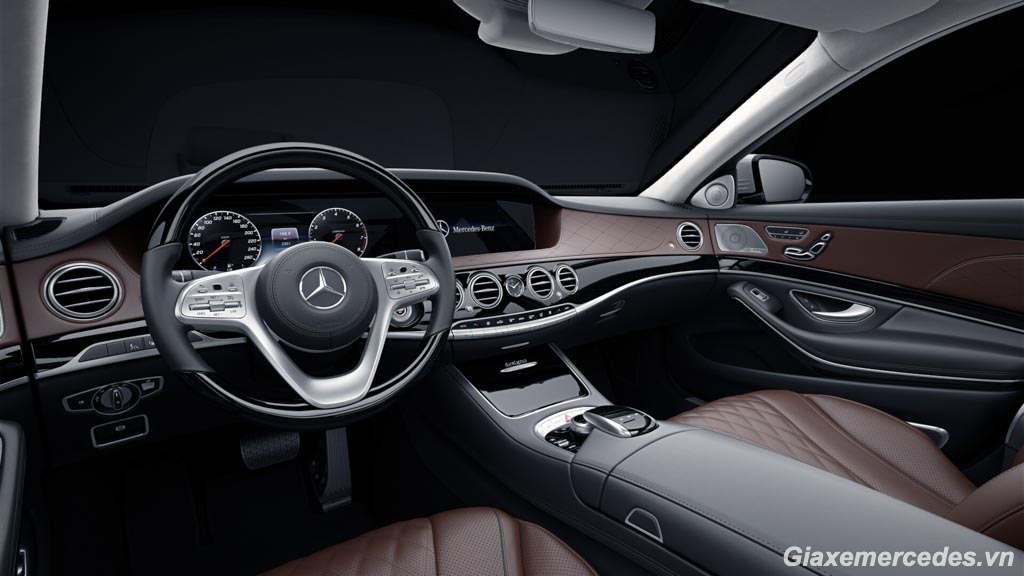 noi that mercedes S450L luxury mau den nau giaxemercedes vn - Mercedes Benz S 450L Luxury