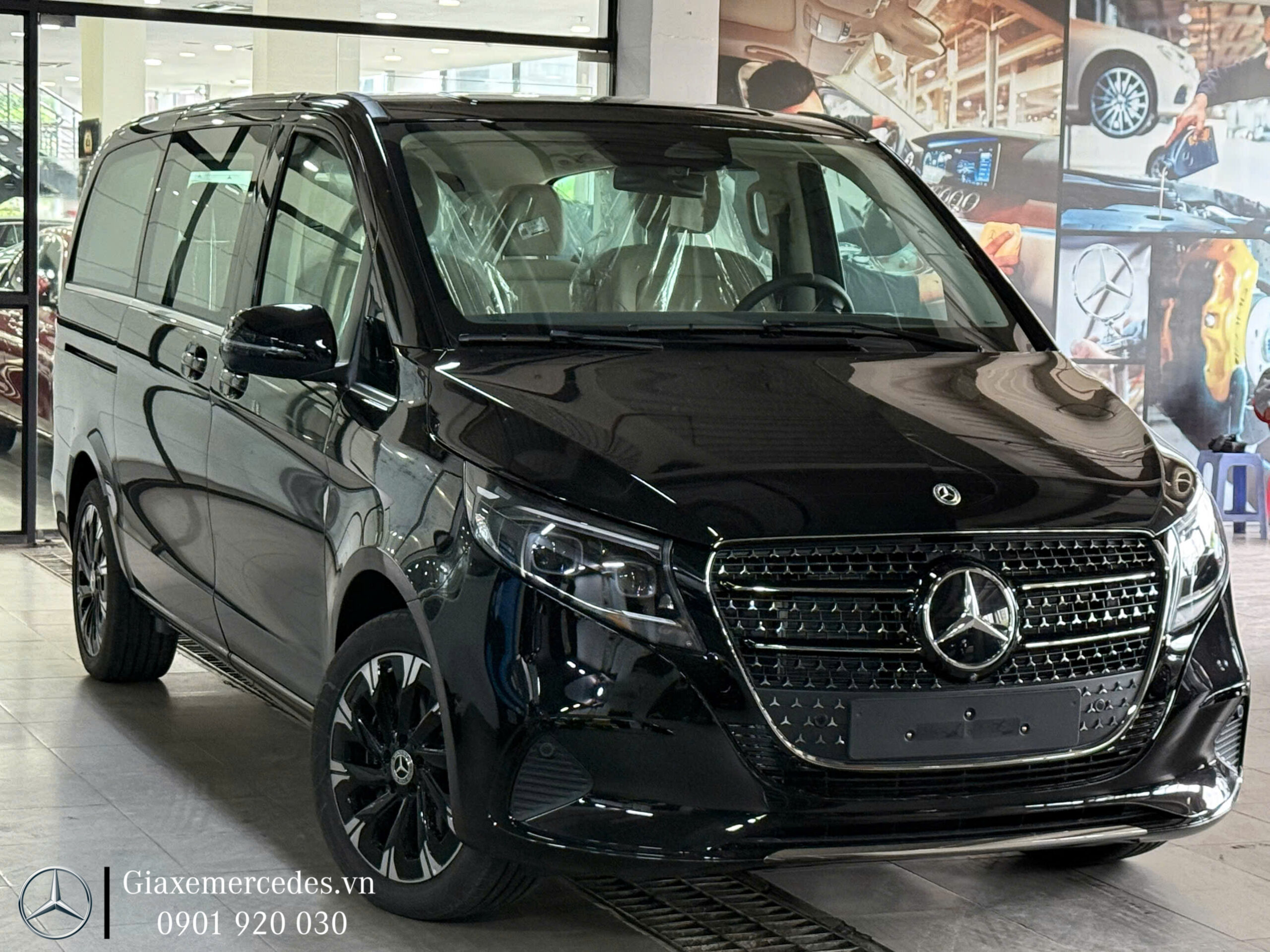 Thân xe Mercedes V300 Avantgarde