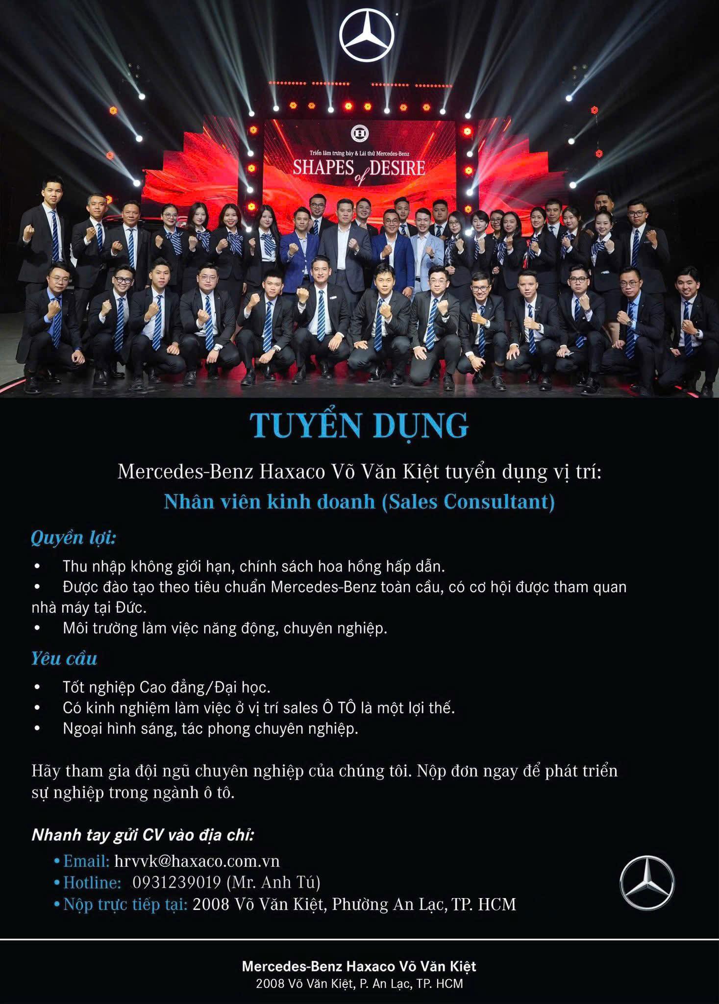 TUYỂN DỤNG VỊ TRÍ NHÂN VIÊN KINH DOANH - THU NHẬP HẤP DẪN