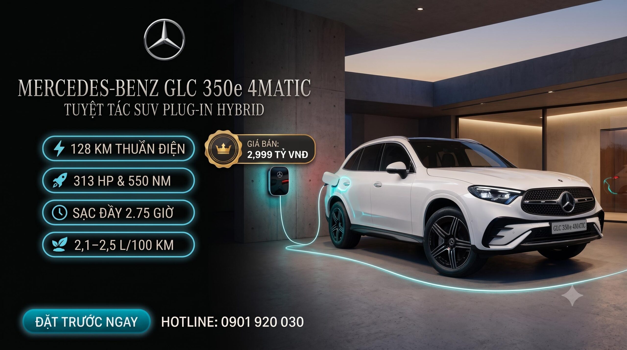 CHÍNH THỨC GIỚI THIỆU MERCEDES-BENZ GLC 350e 4MATIC